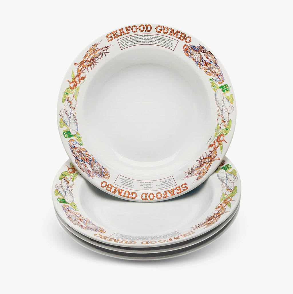Seafood Gumbo Bowl Set